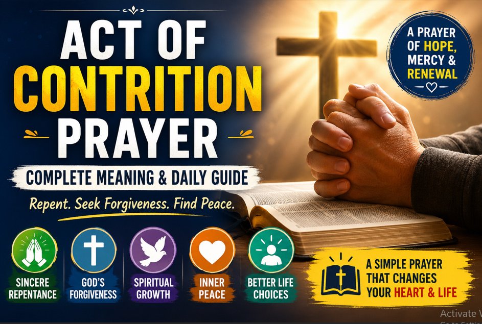 Act of Contrition Prayer Guide